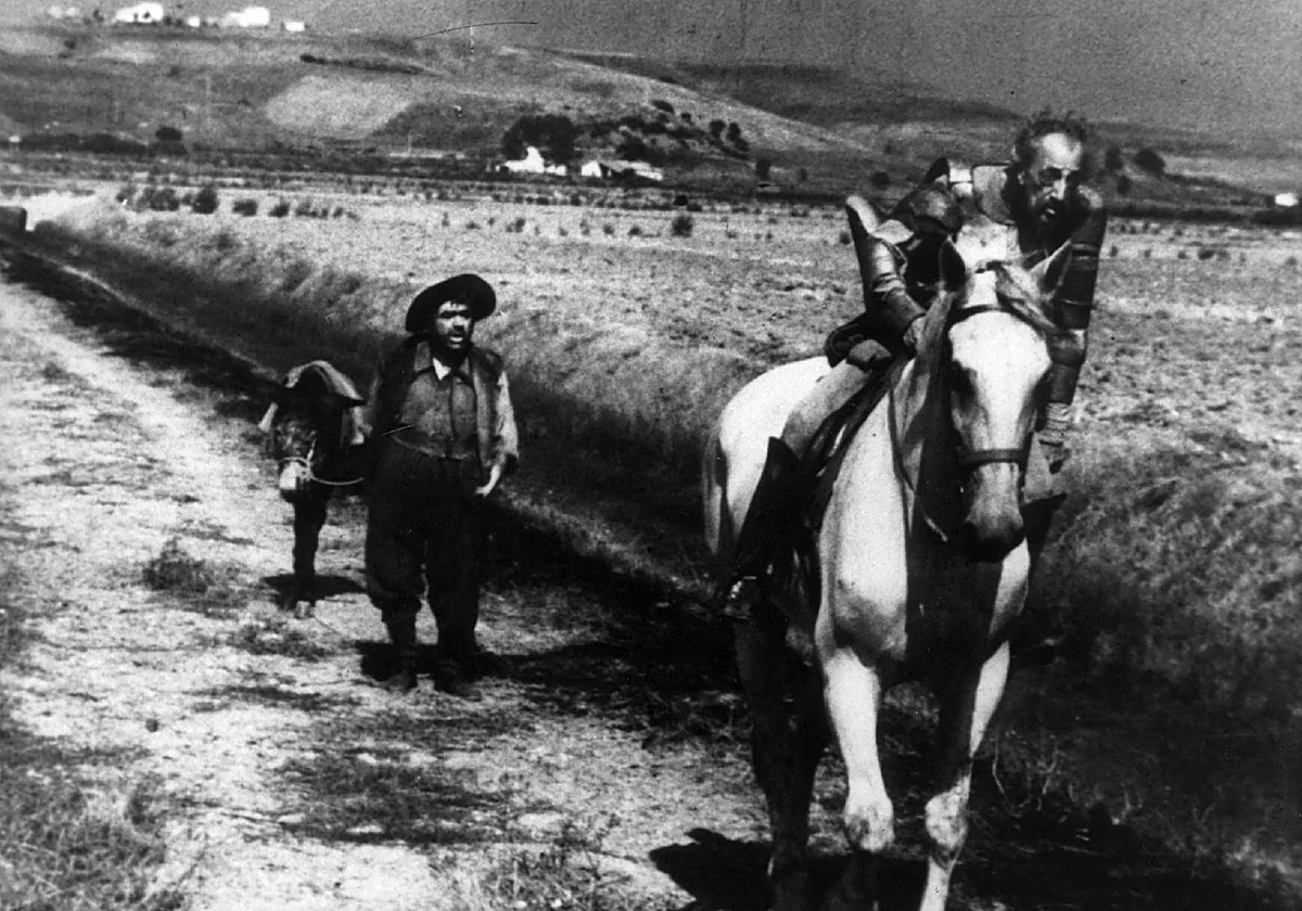 La última aventura de Don Quijote y su fiel escudero Orson Welles