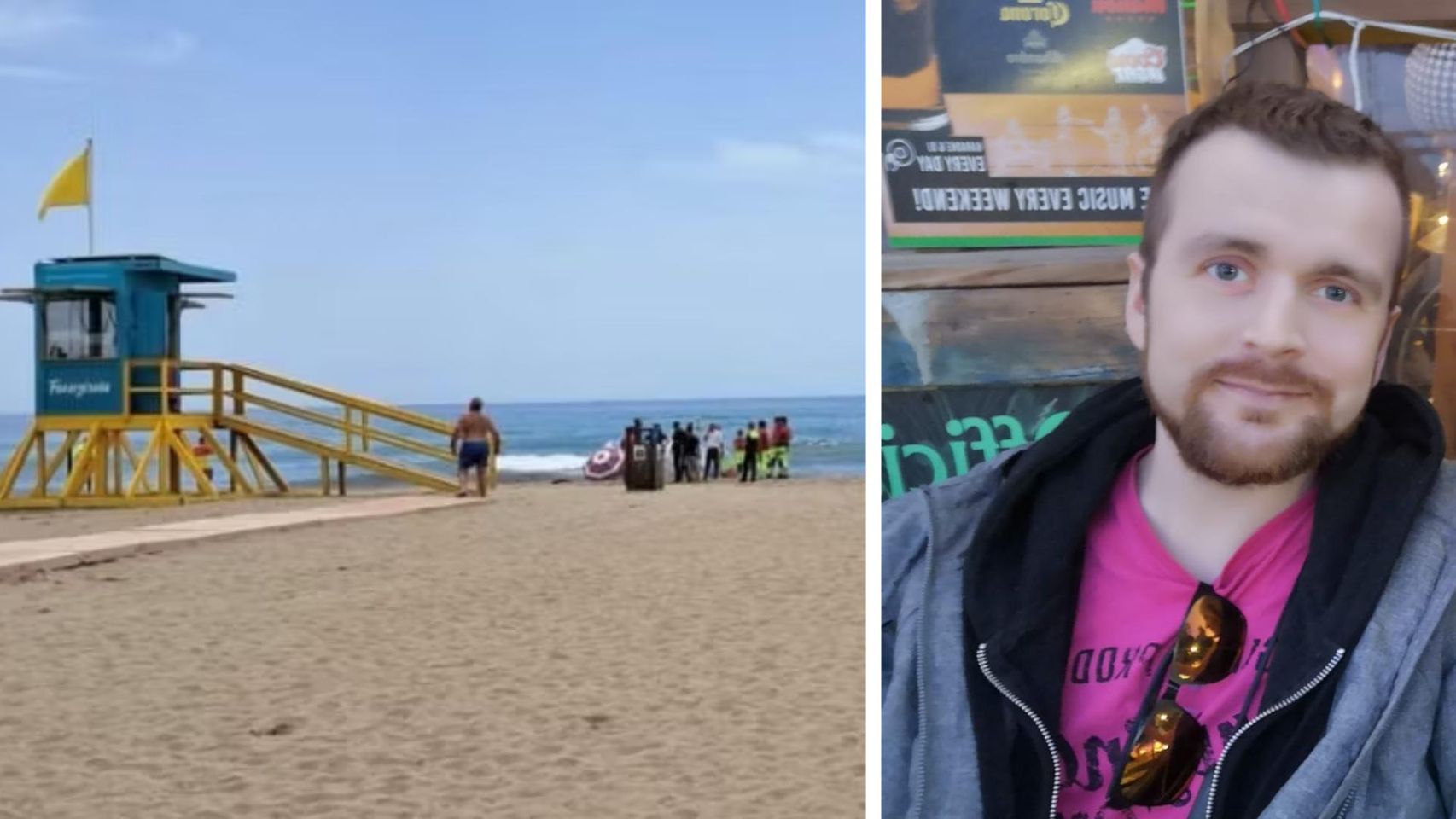 El joven ahogado la Noche de San Juan en Fuengirola es un sueco de 34 años: su familia recauda fondos para repatriarlo