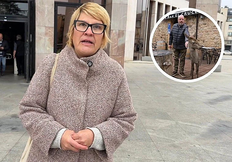 Denuncian a un vecino de un pueblo de León por convivir con una venada que «no se separa de mí»