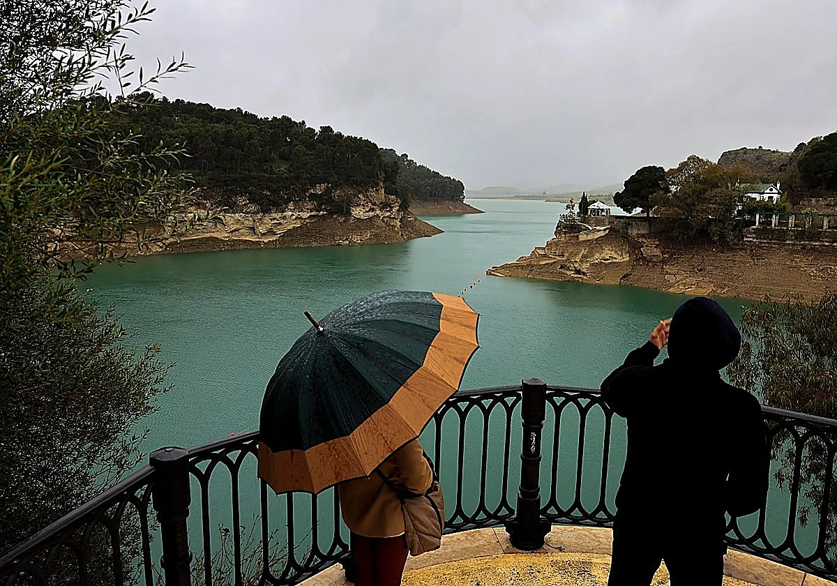 Levels rise in Malaga reservoirs: recent rain provides enough water for two months of consumption