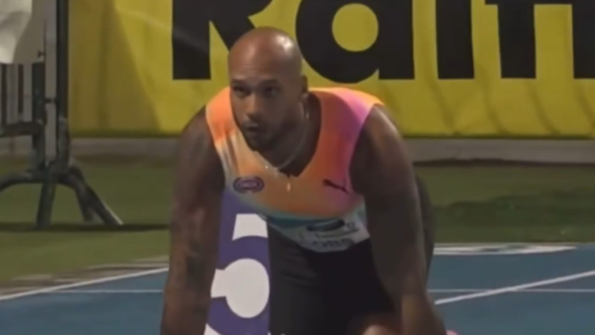 Marcell Jacobs corre en 9.67 los 100 metros… pero no será homologado
