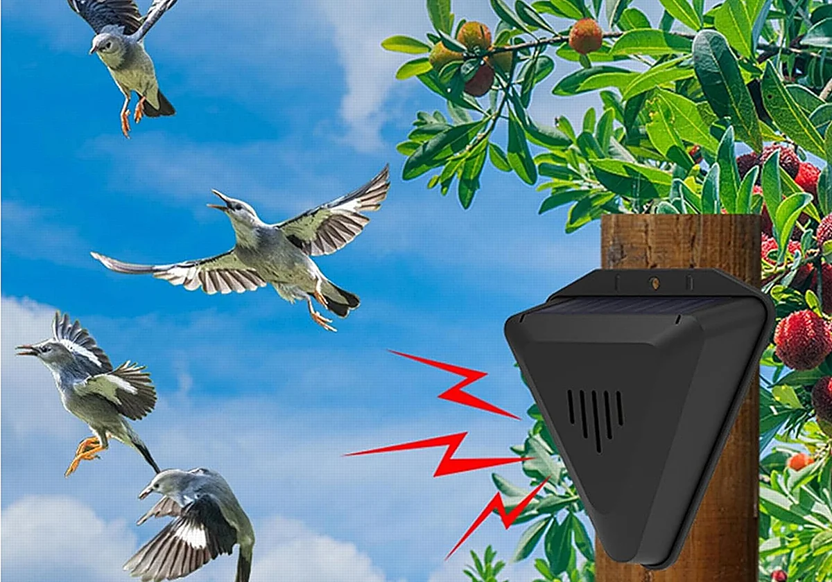 Tu jardín y huerto estarán a salvo con estos ahuyentadores ultrasonidos de aves, ratones y otros animales