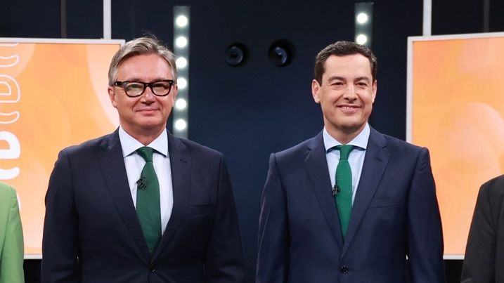 PP y Vox cierran un acuerdo de 'programa' para investir a Moreno a falta de concretar su peso en el Gobierno