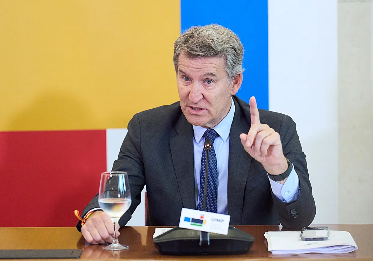 Feijóo alerta de que España sumará «7 u 8 millones» de personas tras la 'ley de nietos' y las regularizaciones: «No hay país que los resista»