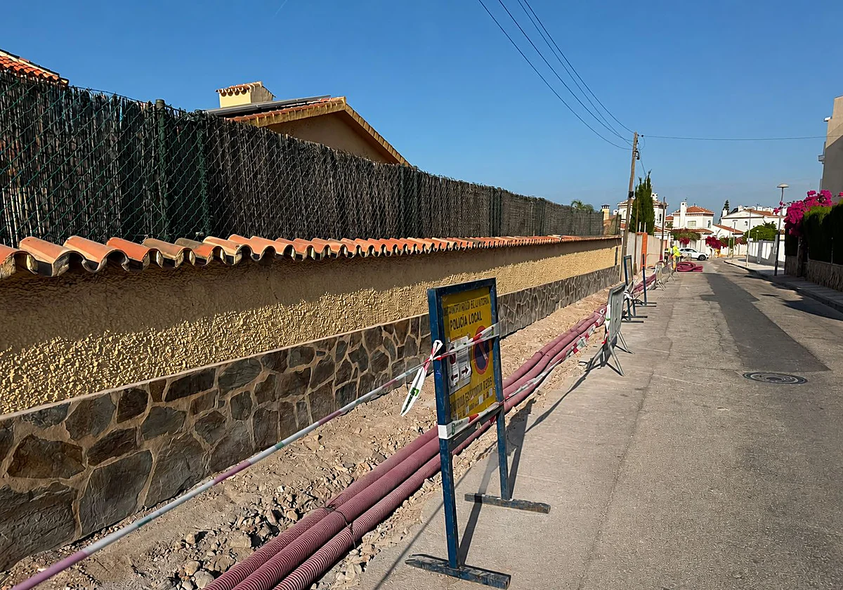 Inversión de 200.000 euros para la reurbanización de la calle Miró en La Cala del Moral