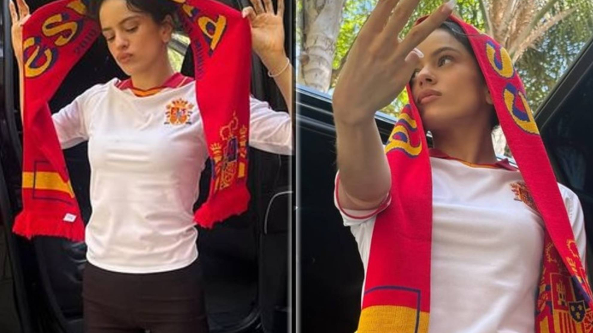 La bufanda viral de Rosalía, Javier Bardem y Penélope cruz conquistan el Mundial: "¡Ganamos 3-0!"