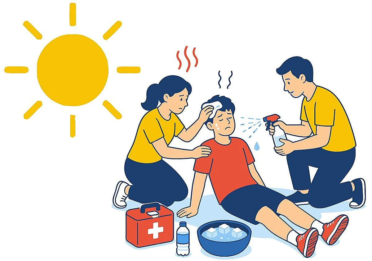 A tu hijo le está dando un golpe de calor... y no lo sabes