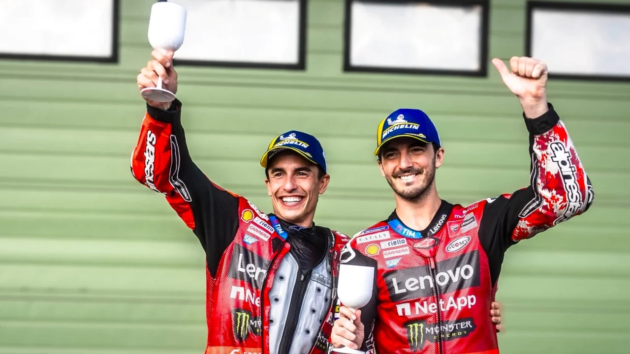 Pecco Bagnaia se sincera sobre el fantasma de Valentino Rossi y su relación con Marc Márquez