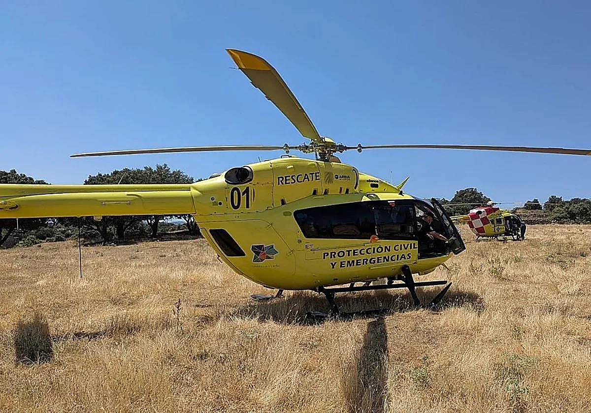 Fallece un parapentista tras sufrir una caída en Ávila
