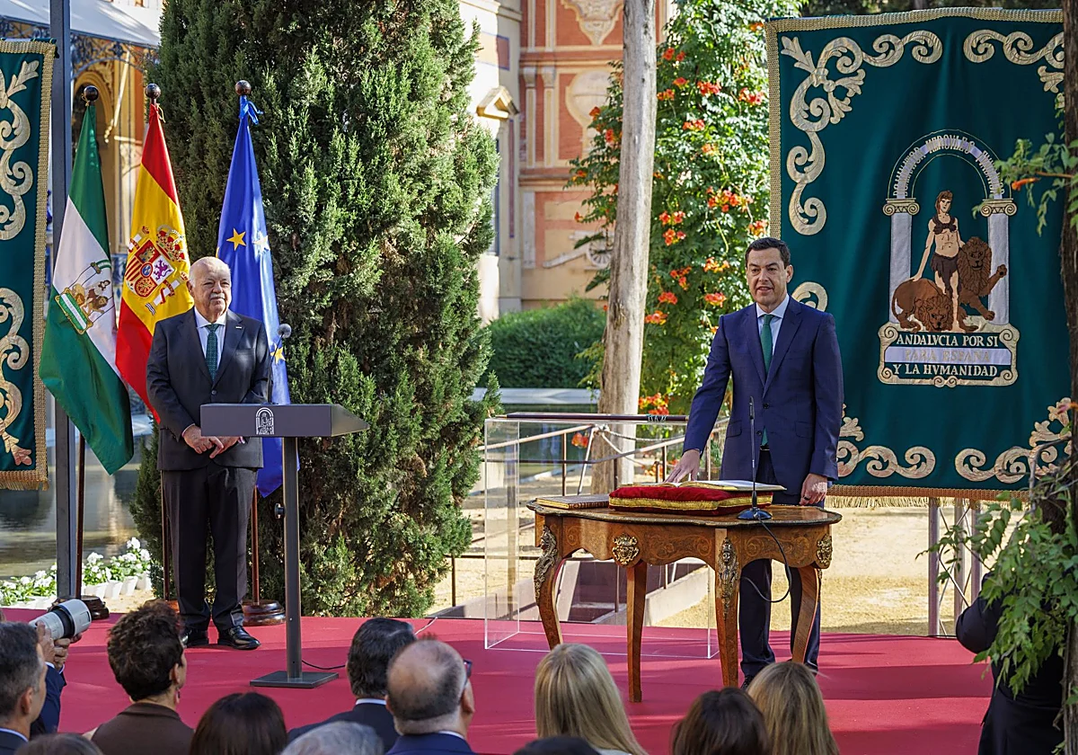 Moreno asegura, tras el pacto con Vox, que la 'vía andaluza' sigue viva
