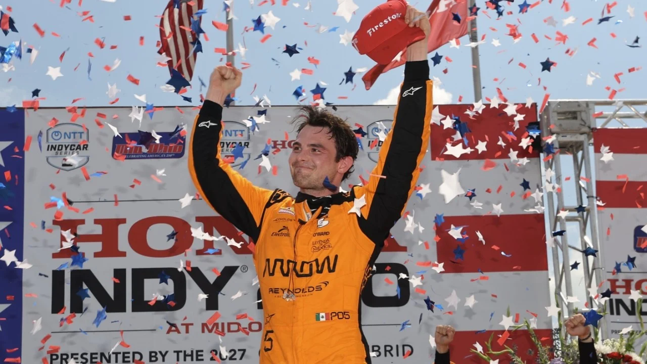 Pato O'Ward resucita en Mid-Ohio y lidera el primer doblete de McLaren