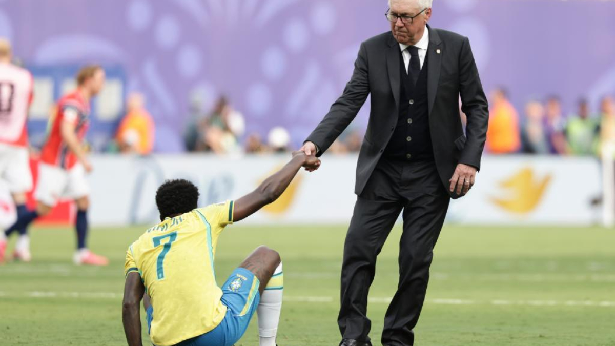 Ancelotti y la decisión que sacude Brasil: "Hicimos una estadística de un año..."