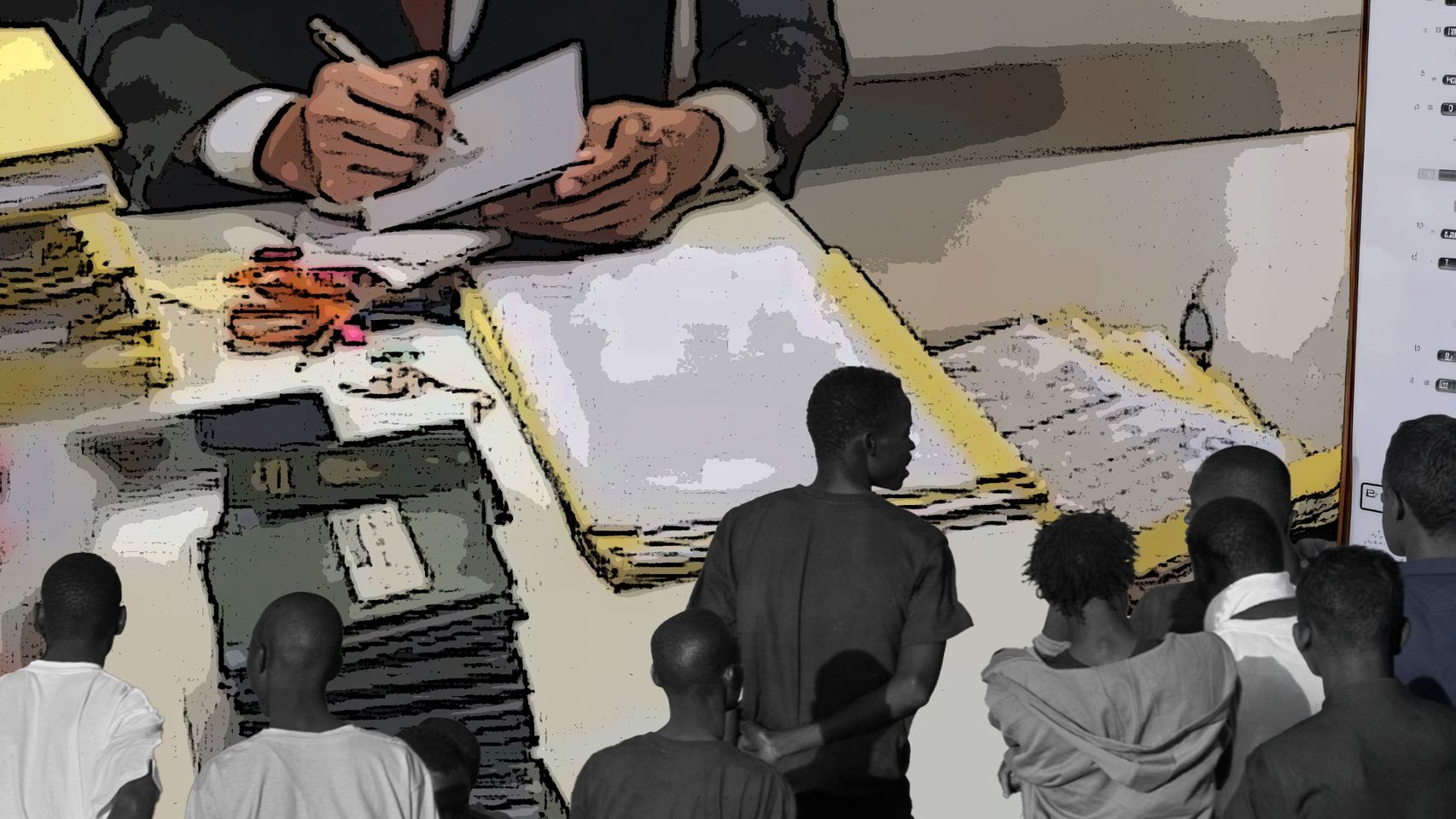 La Policía detectó a "cientos" de migrantes en pateras con documentación falsa preparada para regularizarse en España