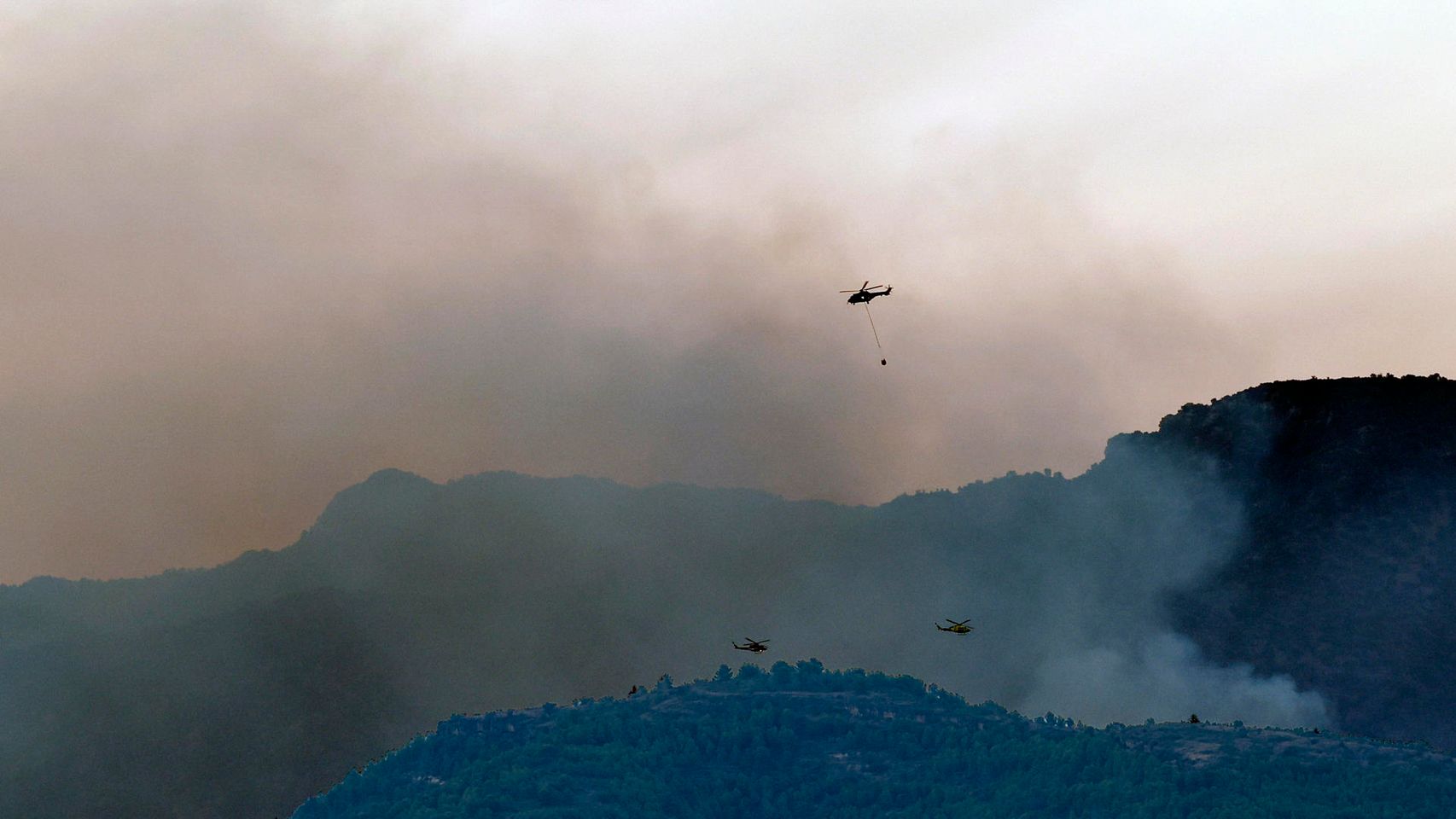 El incendio de Soneja "no ha avanzado mucho" y la investigación apunta a que las causas no fueron naturales