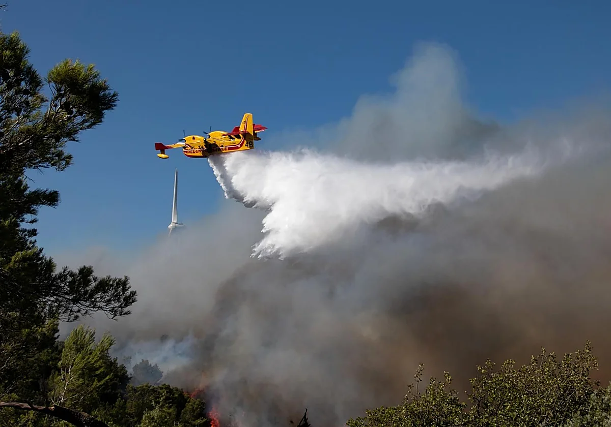 Los incendios en el sur de Francia obligan a evacuar a más de 10.000 personas