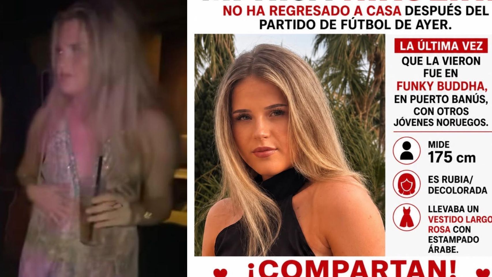 Buscan a una menor desaparecida en Marbella tras la victoria de Noruega: "Ella jamás ha hecho algo así"