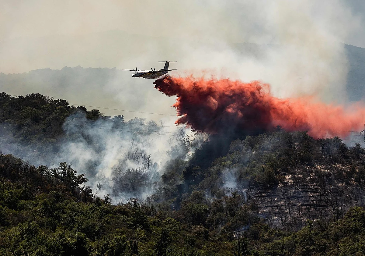 La ola de calor no da respiro hasta el viernes y eleva a «extremo» el peligro de incendio
