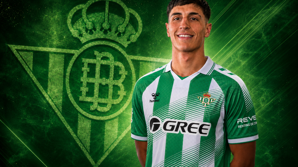 Facundo Bernal, nuevo jugador del Betis<br>