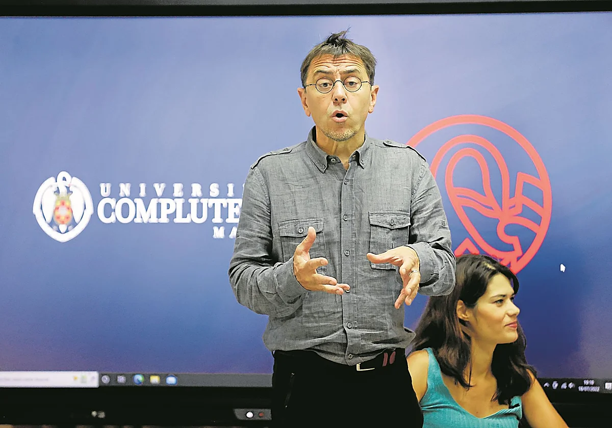 Podemos evita aclarar la situación de Monedero en el partido tras la sanción de la Complutense