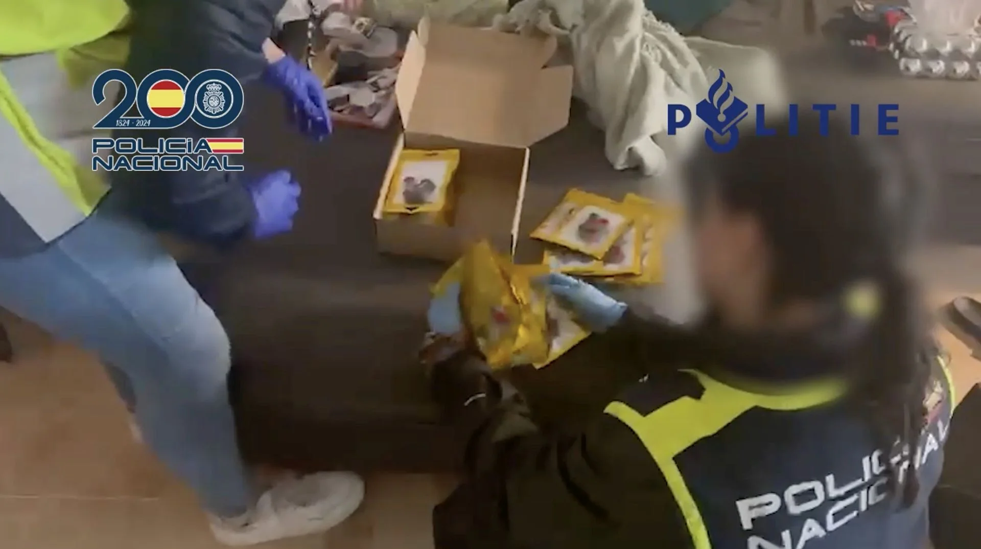 La Policía ejecuta la mayor incautación de MDMA en Europa al intervenir 950 kilos