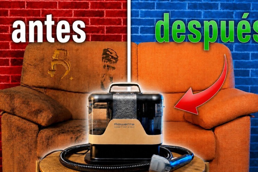 Rowenta Clean It Hot&Cold: las preguntas que nos habéis enviado (y sus respuestas) sobre este aspirador y limpiador de tapicerías