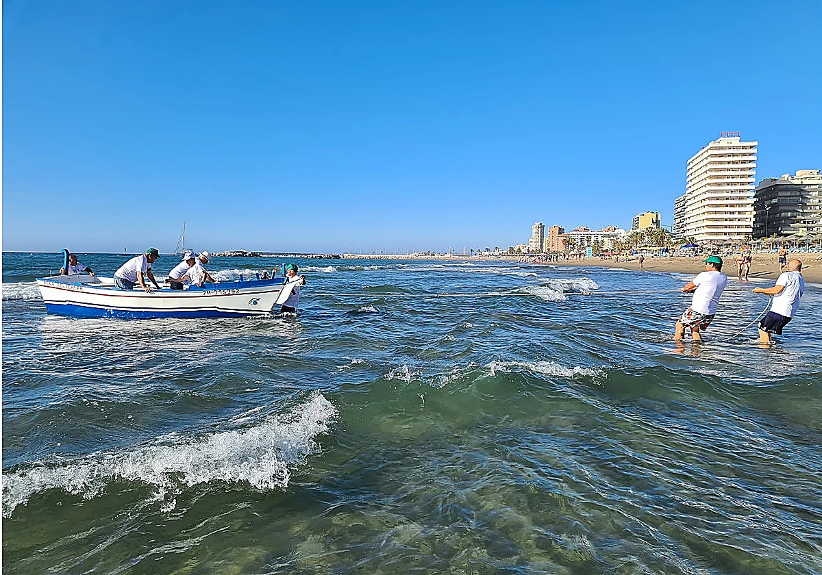 Ancient family fishing tradition returns to Los Boliches beach this weekend