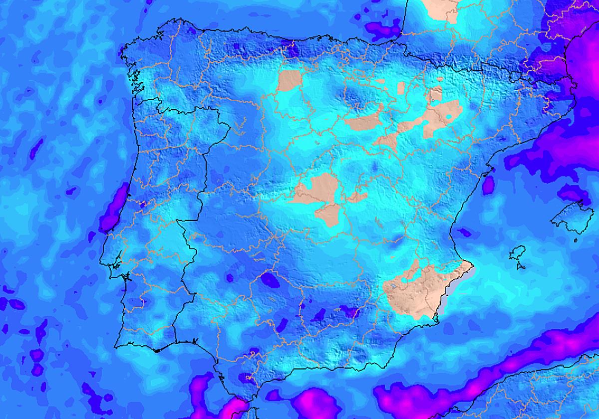 Aemet warns of the weather coming to Spain in the next few hours with snow, rain and freezing cold temperatures in these areas