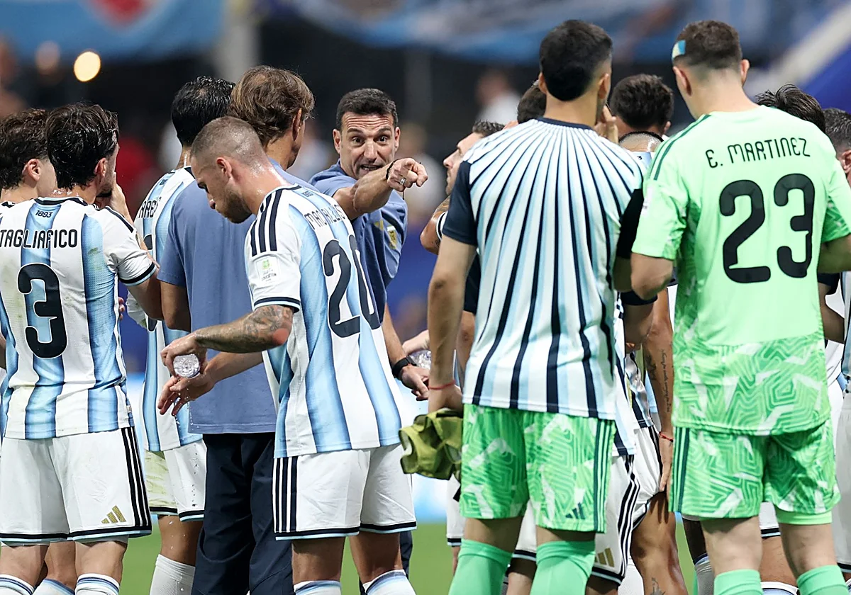 La pausa de hidratación que levantó a Argentina: «Scaloni nos tocó la fibra»
