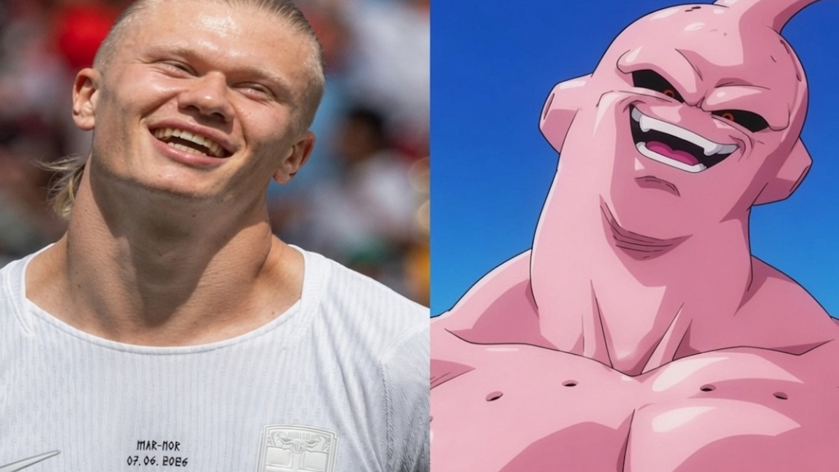 Haaland responde a las comparaciones con un villano de 'Dragon Ball'