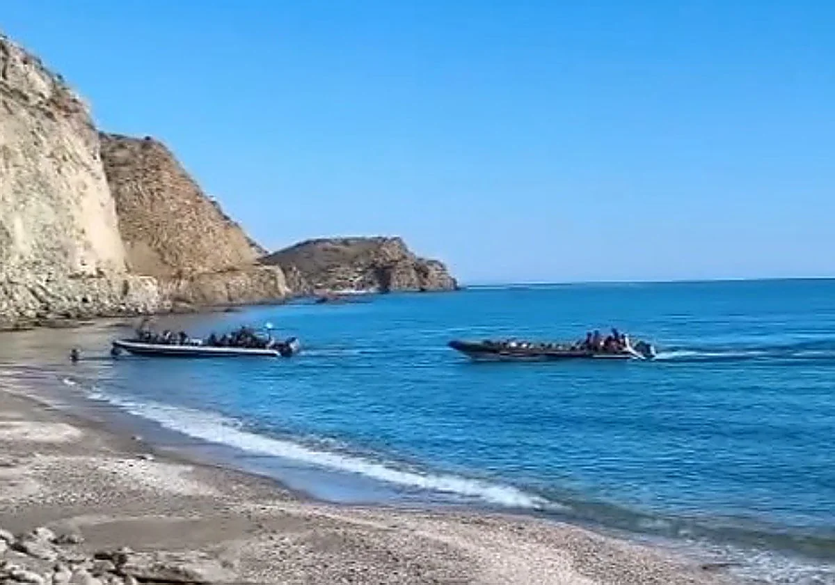 Number of small boats arriving in Almeria soars with 351 migrants arriving in twelve days