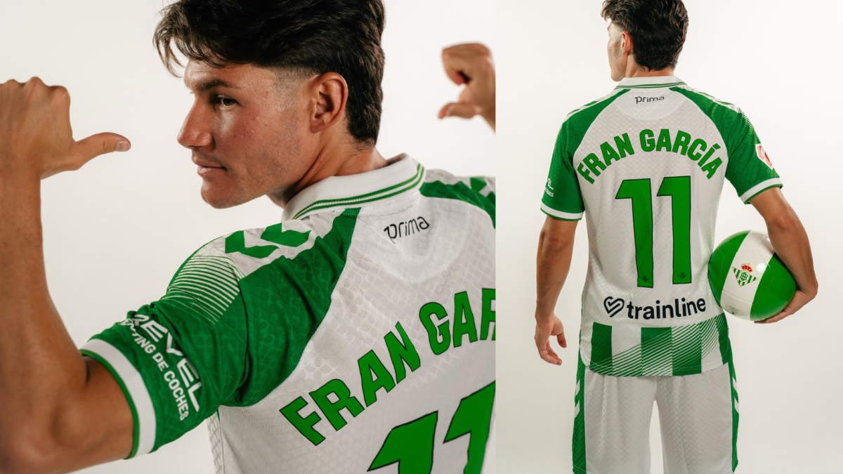 Fran García elige el 11, un dorsal 'errante', pero con historia en el Betis