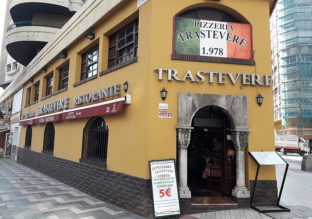 La mítica pizzería Trastevere cierra tras 48 años en La Malagueta
