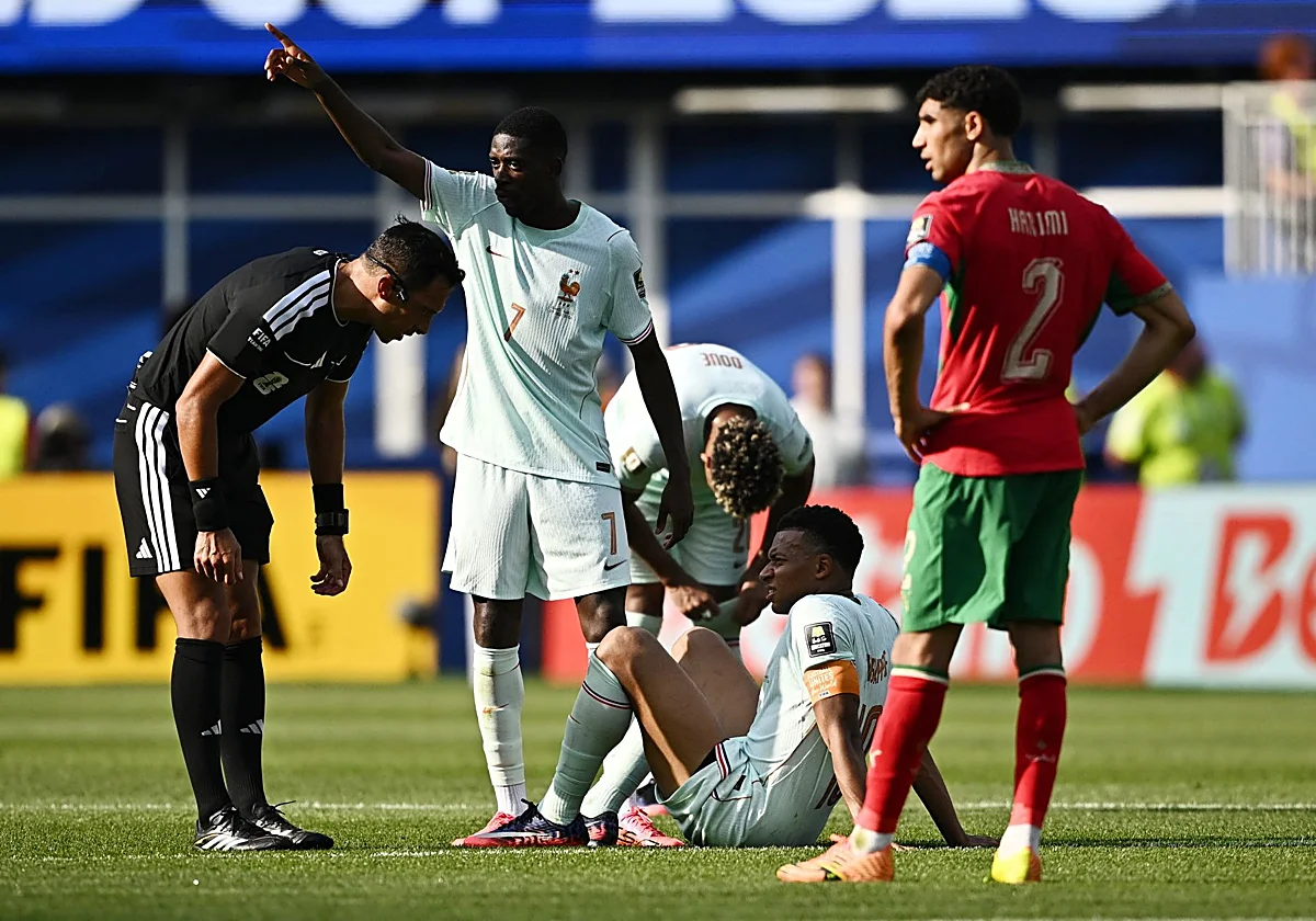 El susto de Mbappé que paró el corazón de Francia