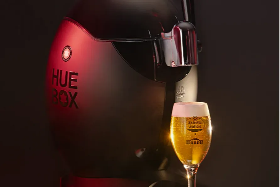 'Huebox', el grifo de cerveza con el que Estrella Galicia triunfa fuera del bar