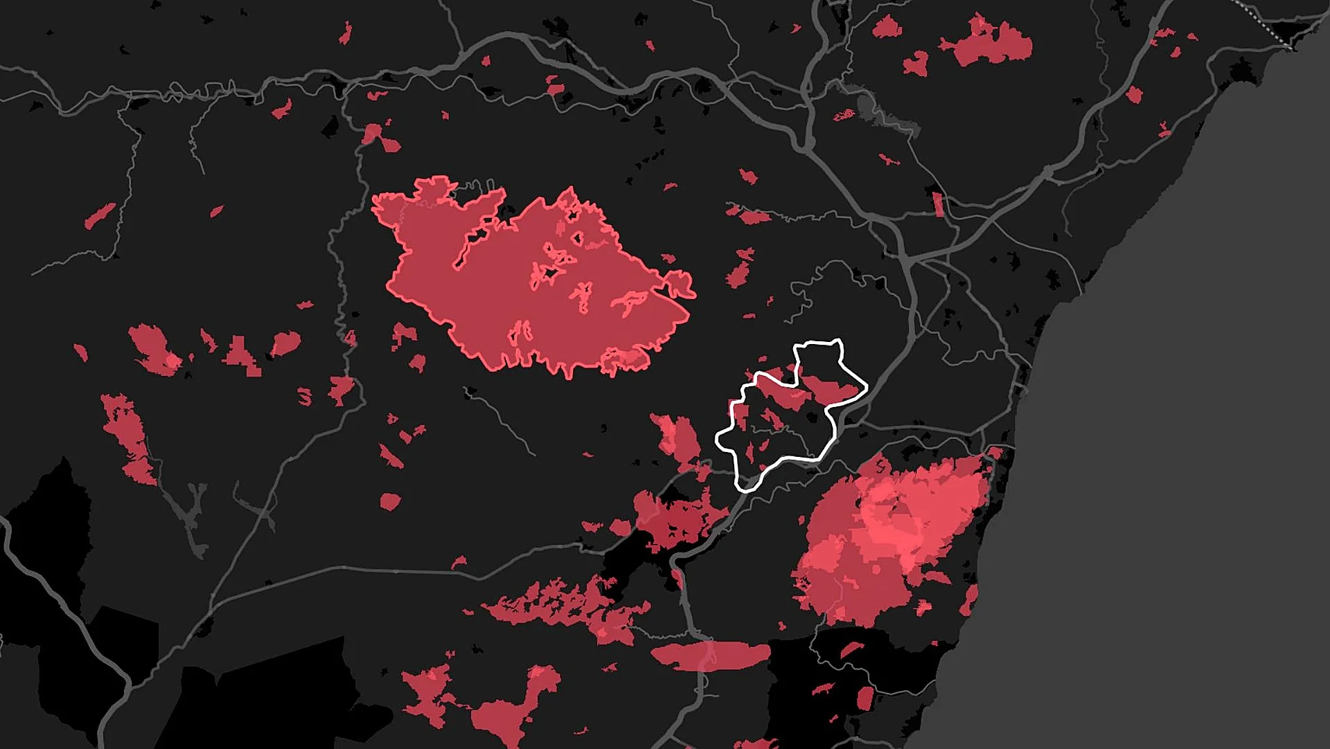 Mapas | El incendio de Los Gallardos se localiza en una de las 'zonas calientes' de Andalucía