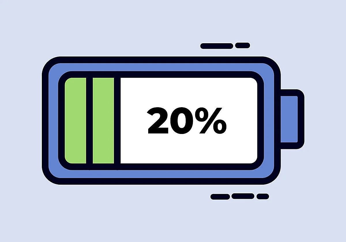 Por qué no debes dejar que la carga del móvil baje del 20%