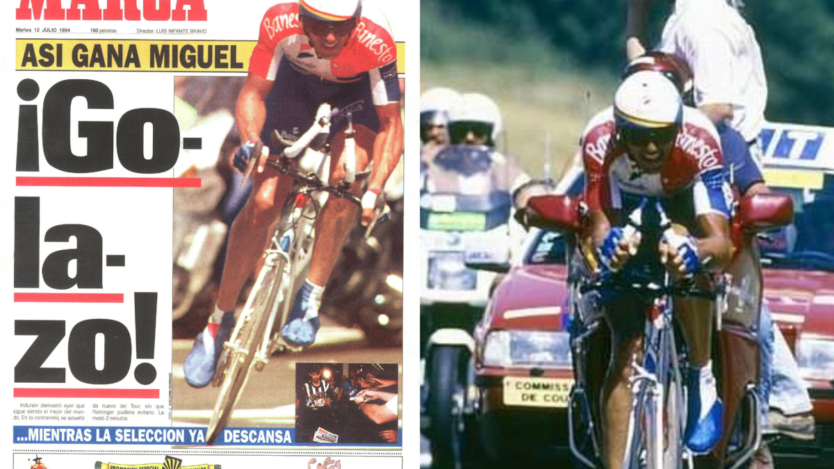 Cuando Indurain destrozó el Tour 94: El nacimiento del 'Tirano de Bergerac'