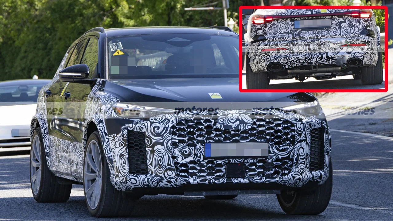 El nuevo Audi RS Q5 ya presume de un aspecto brutal en estas fotos espía y apunta a rozar los 640 CV.