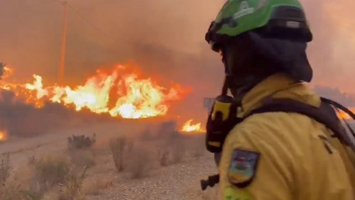 Pesar en Galicia por el trágico incendio forestal en Almería: "Enviamos todo nuestro apoyo"