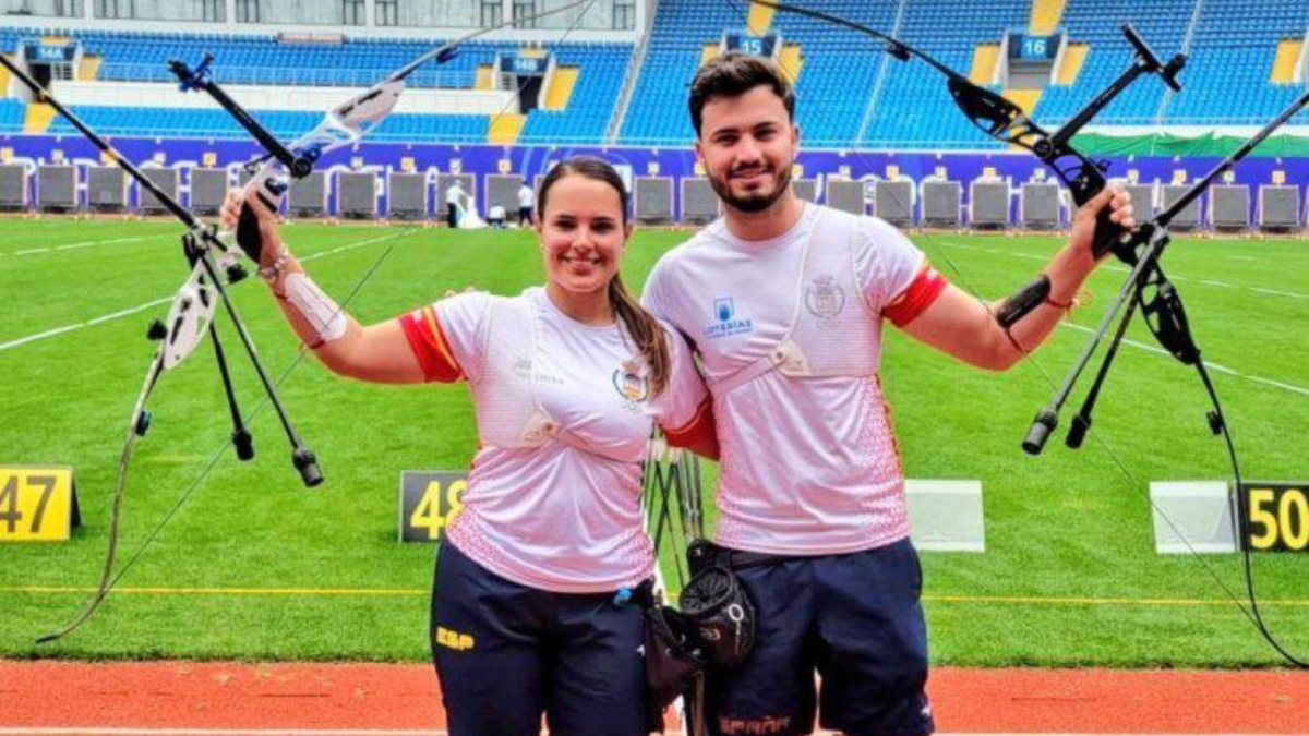 España, oro por equipos mixto en arco recurvo en la Copa del Mundo de Madrid