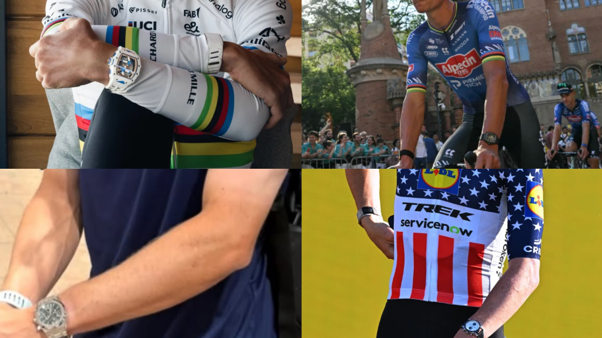 Del reloj de 4.000 de Van der Poel al de un millón de Pogacar: las muñecas más caras del Tour de Francia
