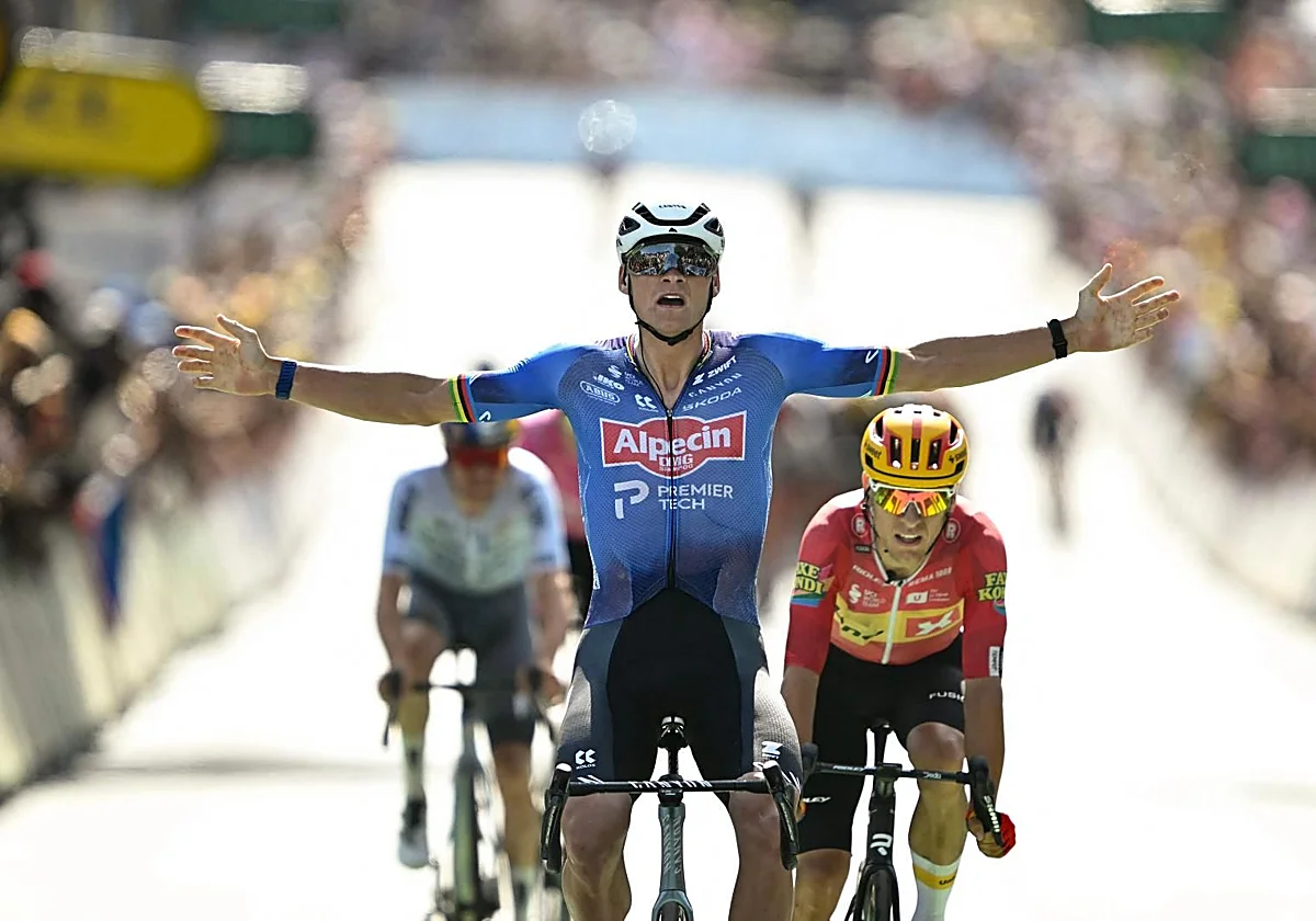 Las brasas de Ussel purifican a Van der Poel, que gana para honrar a su abuelo Poulidor