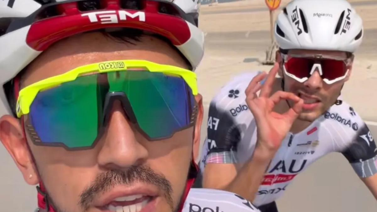 Baroncini, del UAE de Pogacar, revive su infierno: “Por poco evité quedarme ciego”