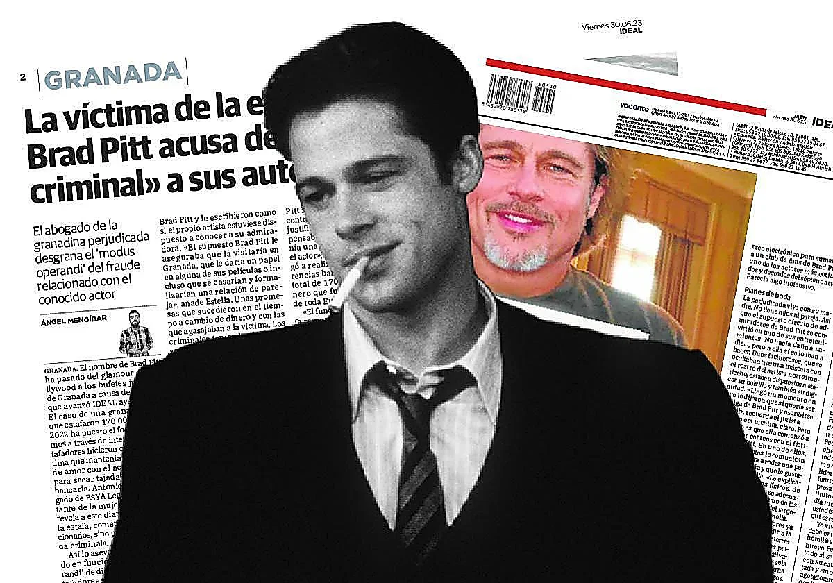 La estafa amorosa del falso Brad Pitt llega a juicio en Granada con 17 acusados