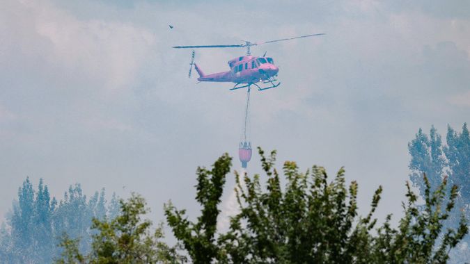 Declaran un nuevo incendio de nivel 1 de peligrosidad en Guimara, en la provincia de León: investigan las causas