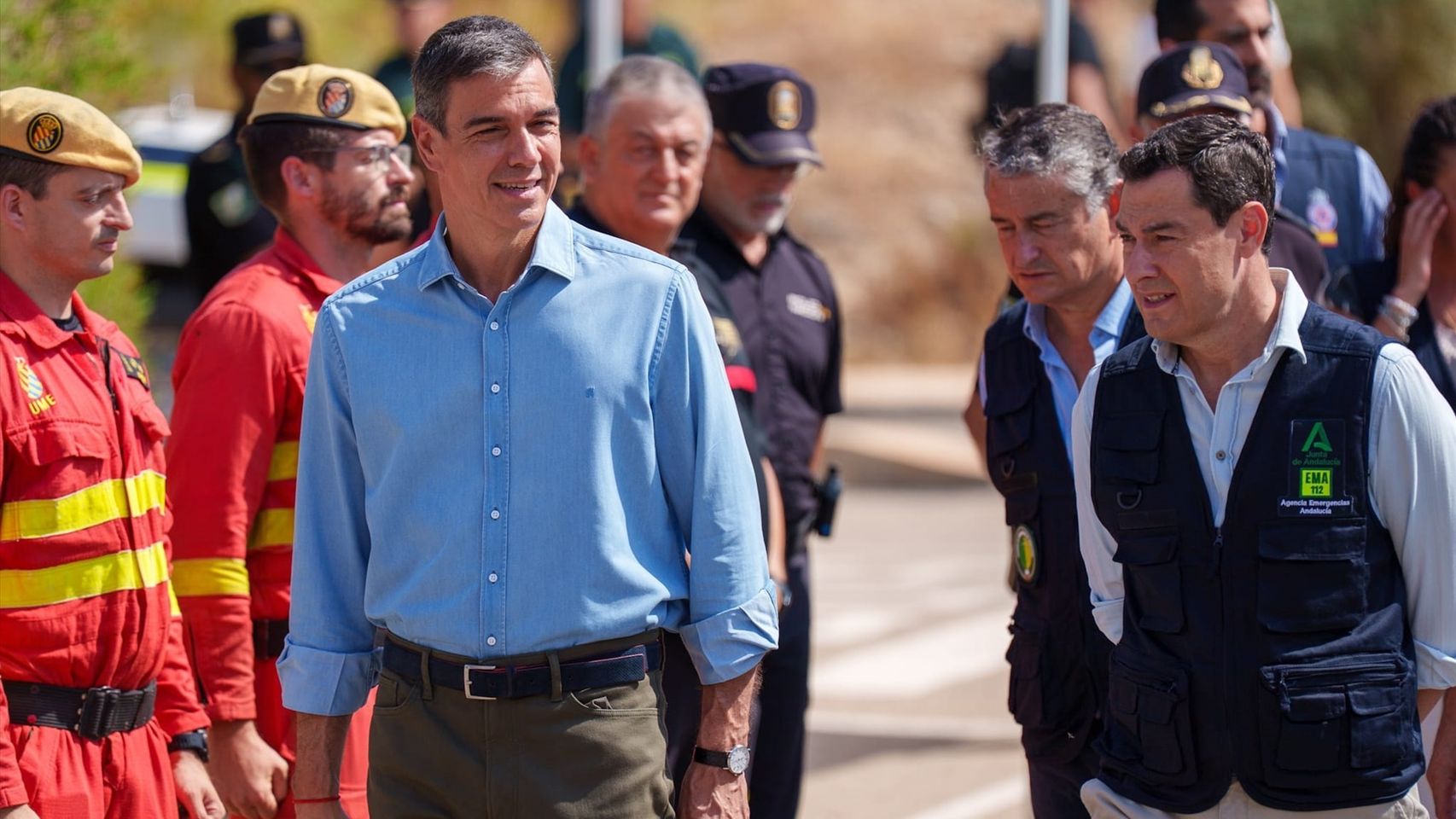 Última hora política, en directo | Sánchez comparece tras visitar las zonas afectadas por el incendio en Los Gallardos donde han muerto 13 personas