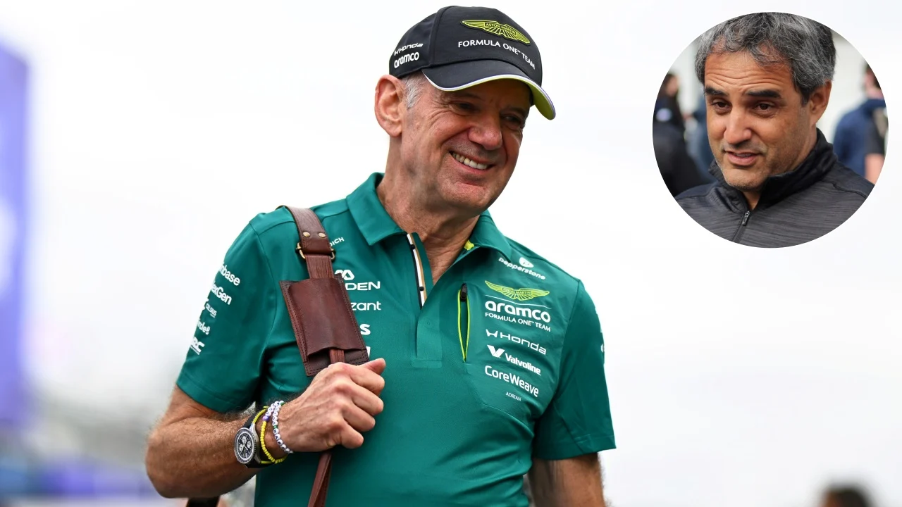 Montoya ve al 'Briatore británico' al frente de Aston Martin tras dejarse ver con Newey: «Es una señal inequívoca»