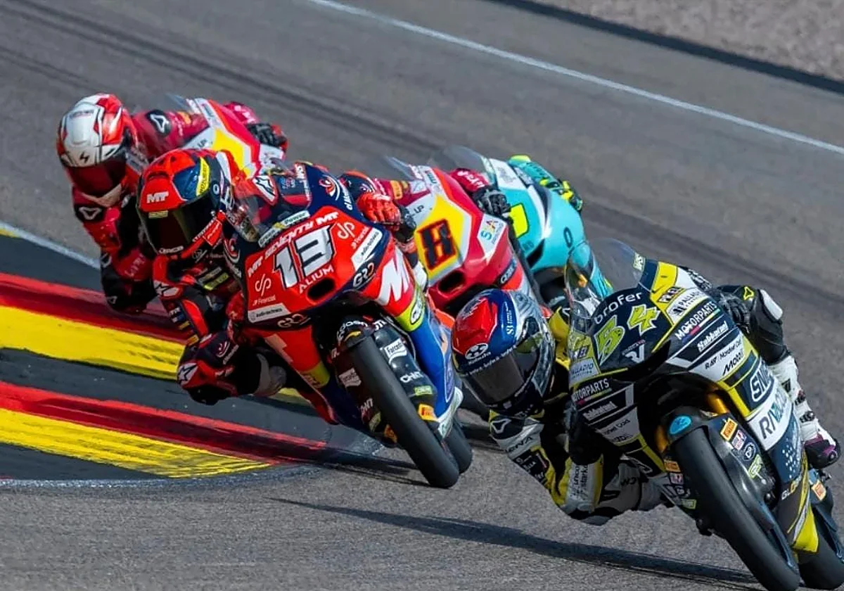 Jesús Ríos asciende al 15.º lugar de la general en Moto3 tras el séptimo puesto en Alemania