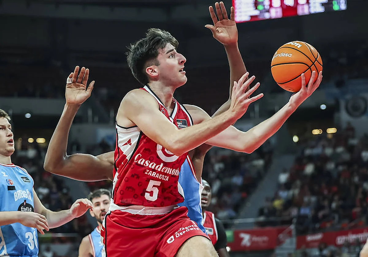 Lucas Langarita, primera fuga destacada en la Liga U22