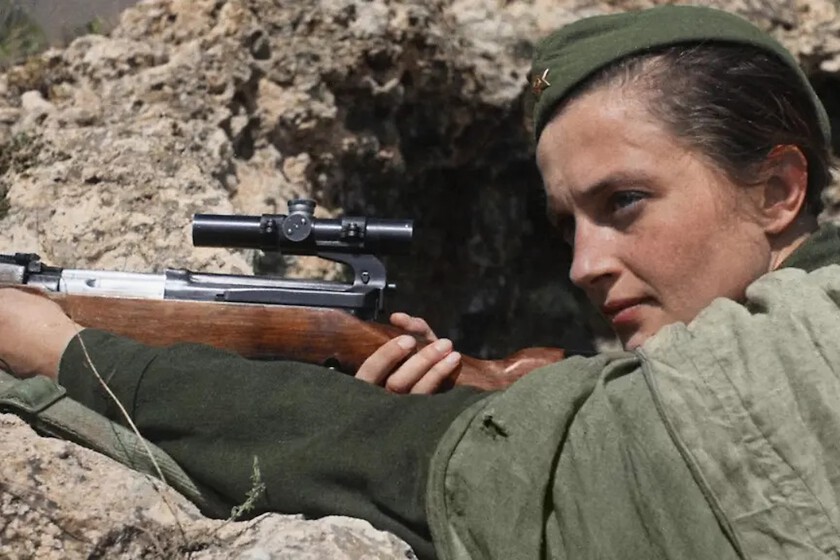 Ella sola mató a 309 enemigos. Luego Stalin la envió a Washington